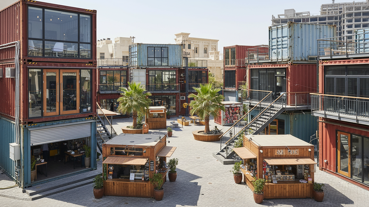 Why Used Containers in Bahrain Are Gaining Popularity for Commercial Projects ?